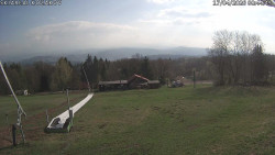 Spodní část sjezdovky