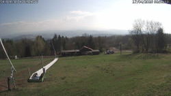 Spodní část sjezdovky