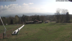 Spodní část sjezdovky