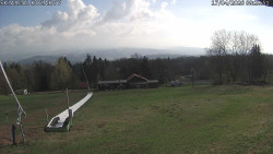 Spodní část sjezdovky