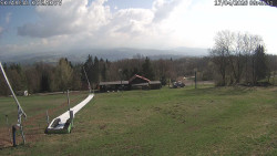 Spodní část sjezdovky