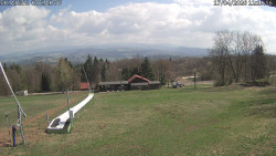 Spodní část sjezdovky