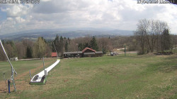 Spodní část sjezdovky