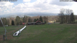 Spodní část sjezdovky