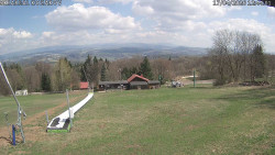 Spodní část sjezdovky