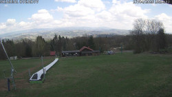 Spodní část sjezdovky