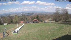 Spodní část sjezdovky