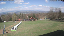 Spodní část sjezdovky