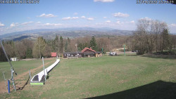 Spodní část sjezdovky