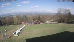 Spodní část sjezdovky