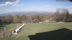 Spodní část sjezdovky