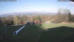 Spodní část sjezdovky