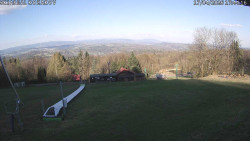 Spodní část sjezdovky