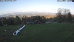 Spodní část sjezdovky