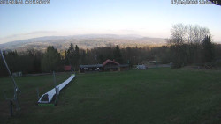 Spodní část sjezdovky