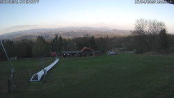 Spodní část sjezdovky