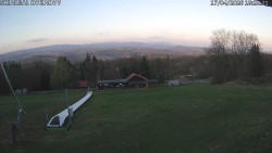 Spodní část sjezdovky