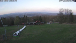 Spodní část sjezdovky