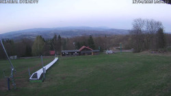 Spodní část sjezdovky