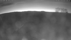 Spodní část sjezdovky