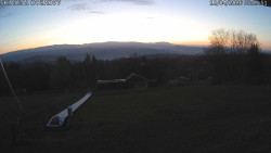 Spodní část sjezdovky