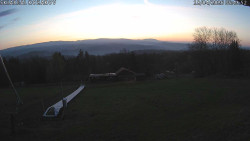 Spodní část sjezdovky