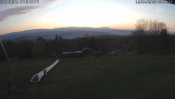 Spodní část sjezdovky