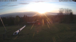 Spodní část sjezdovky