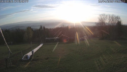 Spodní část sjezdovky