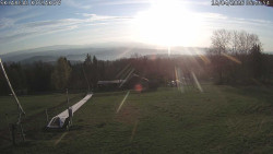 Spodní část sjezdovky