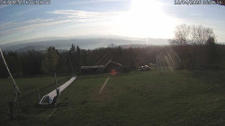 Spodní část sjezdovky