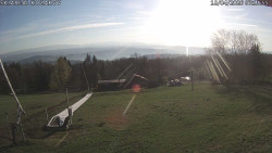 Spodní část sjezdovky