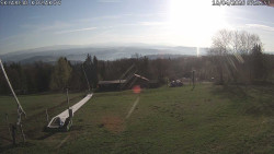 Spodní část sjezdovky