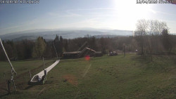 Spodní část sjezdovky