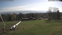 Spodní část sjezdovky