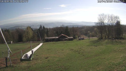 Spodní část sjezdovky