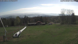 Spodní část sjezdovky