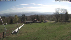 Spodní část sjezdovky