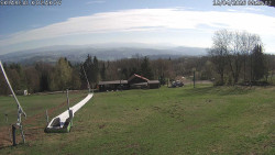 Spodní část sjezdovky