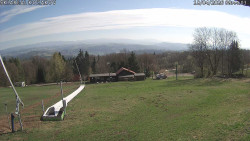 Spodní část sjezdovky