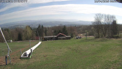 Spodní část sjezdovky