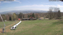 Spodní část sjezdovky