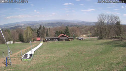 Spodní část sjezdovky