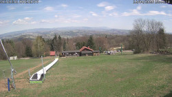 Spodní část sjezdovky