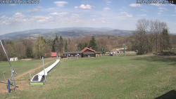 Spodní část sjezdovky