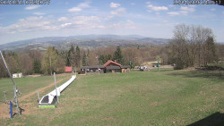 Spodní část sjezdovky