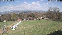 Spodní část sjezdovky