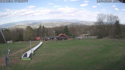 Spodní část sjezdovky