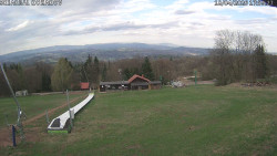 Spodní část sjezdovky