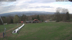 Spodní část sjezdovky